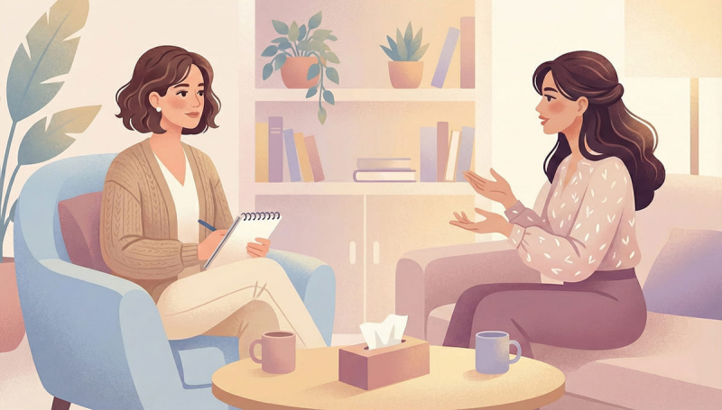 Изображение [Мария Минакова] Работа с самоценностью и самообесцениванием (2026)