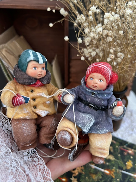 Изображение [Анна Ульянова] Детские забавы – два образа (2024)