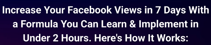 Изображение [Лестер Диаз] FB Viral Formula. Как увеличить просмотры Facebook за 7 дней (2025)