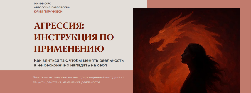 Изображение [Юлия Пирумова] Агрессия: инструкция по применению (2025)